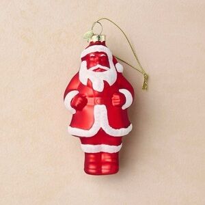 NIB. JOHN DERIAN Santa Holiday Ornament